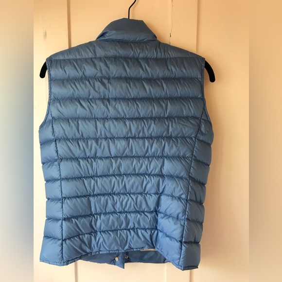 Moncler Liane Down Vest Women’s Size 1 Blue - Picture 4 of 5